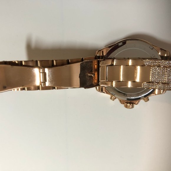 Max BLING AUTHENTIC Michael Kors MK6452 Wren Glitz Watch MSRP$495 RARE Worn Once main image 10